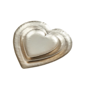 Luxe Heart Set - Silver