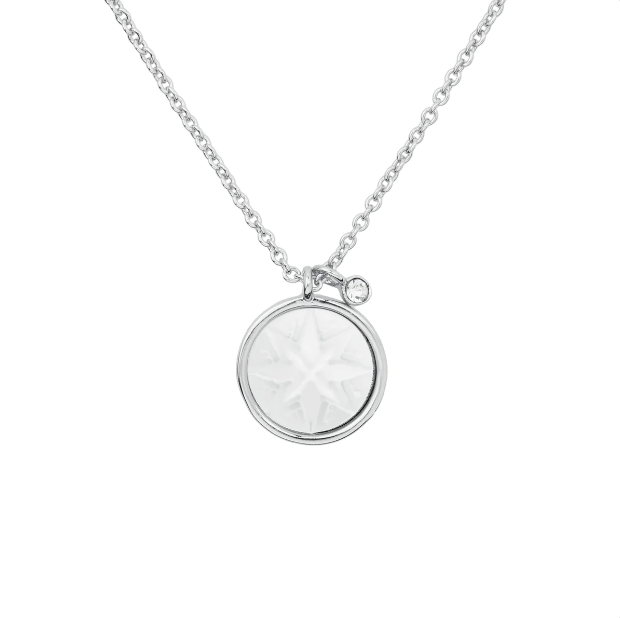 Mother of Pearl Matariki Whetū Necklace - Silver