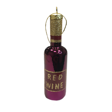 Red Wine Glass Hanging Decoration