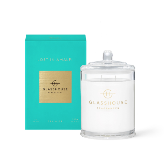 Glasshouse Fragrances Lost In Amalfi Candle - 380g