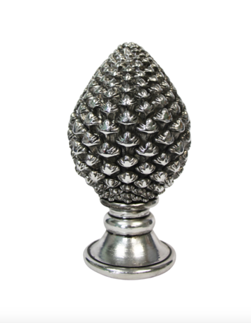 Silver-look Pinecone - Large