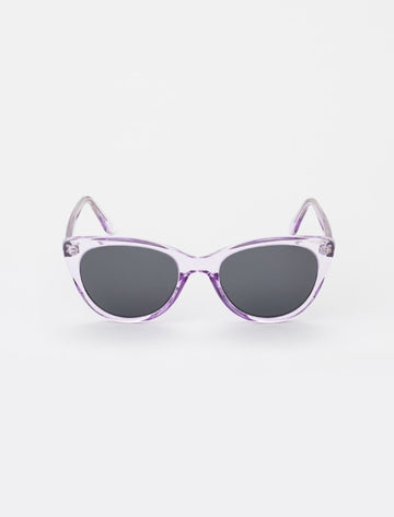 Sunglasses - Claudia Lilac Transparent