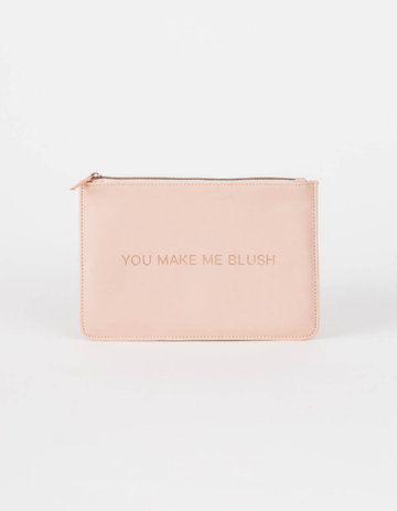 Cosmetic Pouch - You Make Me Blush
